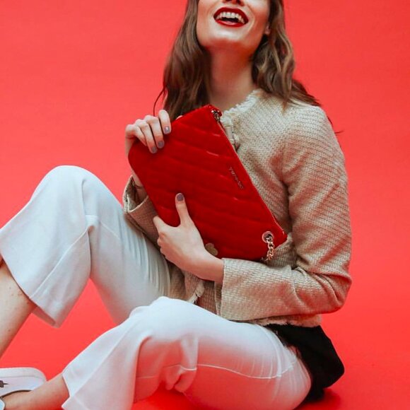 Twinset Taupe Cotton-Blend Tweed Frog-Fastener Jacket - Picture 3 of 14